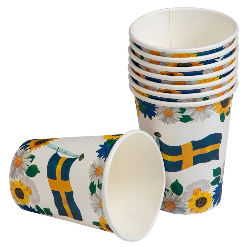 Pappersmuggar Svensk sommar- 8-pack