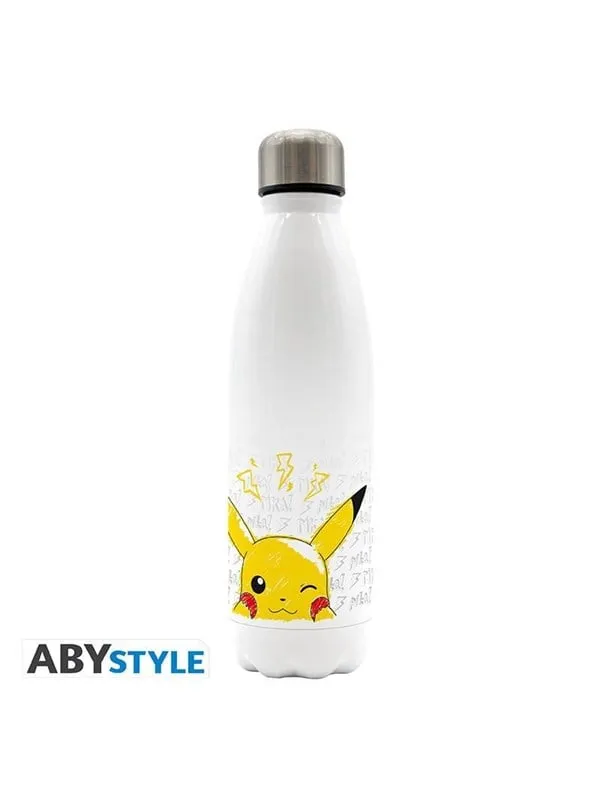 ABYstyle - Pokemon - Pikachu Scribble - Insulated Water Bottle - Vattenflaska