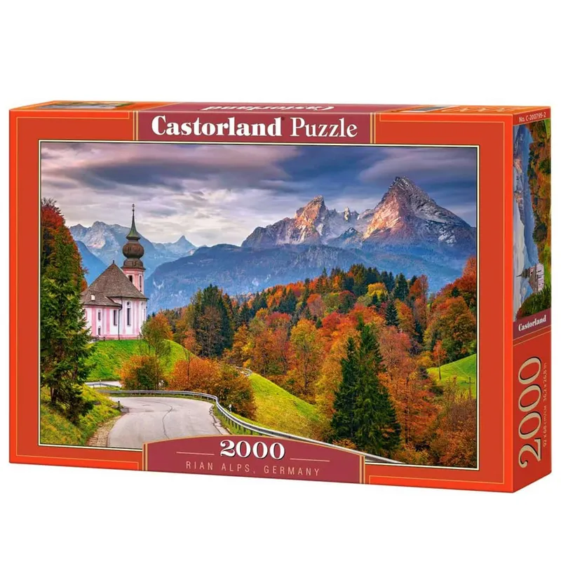 Pussel – Höst i bayerska alperna 2000 bitar