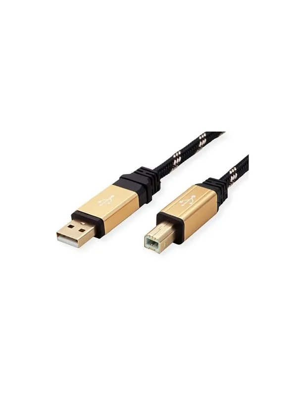 Roline Gold - USB cable - USB to USB Type B - 3 m