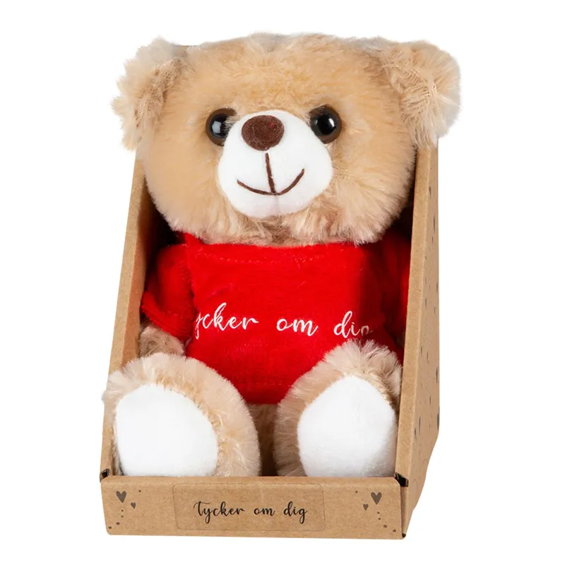 T-Bear Nalle med Text – Tycker om dig