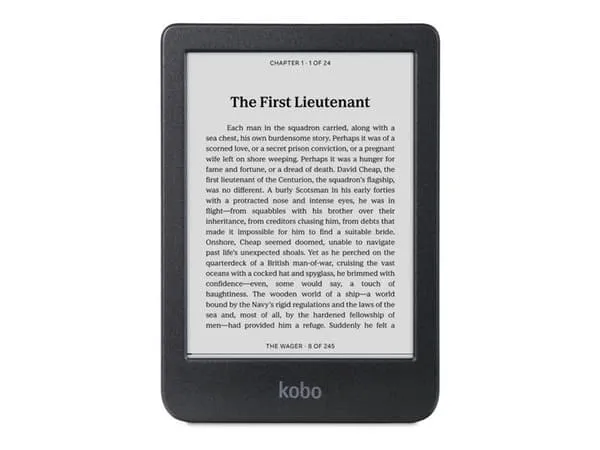 Rakuten Kobo Clara BW e-bokläsare Pekskärm 16 GB Wi-Fi Svart