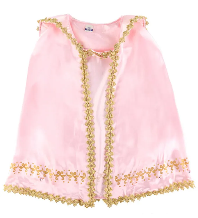 Liontouch Maskeradkläder - Drottningens mantel - Drottning Rosa