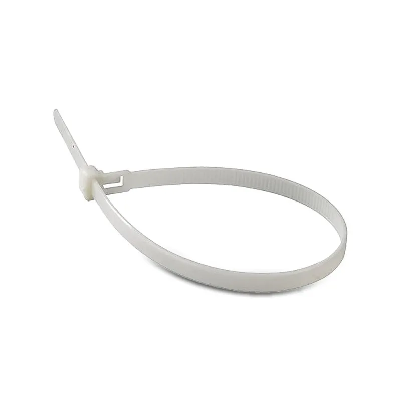 Kabelband 15 cm, 100 st – Bredd 2,5 mm vit