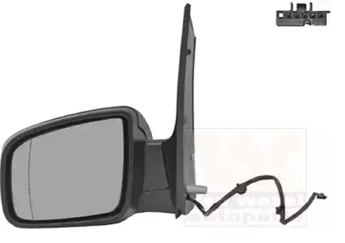 Backspegel VAN WEZEL 3081807