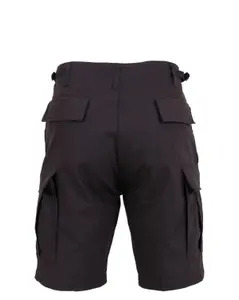 Rothco BDU Shorts i Rip-Stop Svart (#4749)