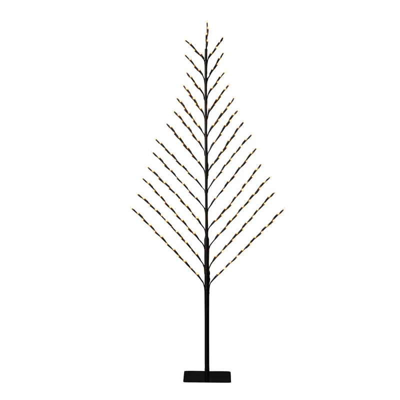 Konstsmide - 2D svart träd 150cm - Dekoration - Svart