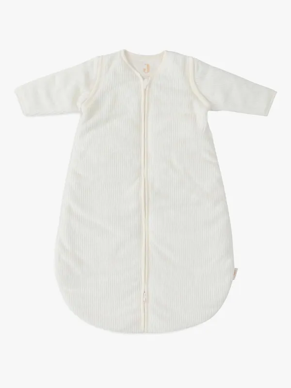 Jollein Sovpåse med Avtagbar Ärm Rund 90 cm, Rib Ivory