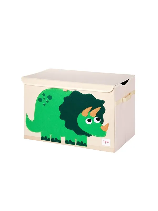 3 Sprouts Förvaringslåda - 38x61x37 - Dinosaur