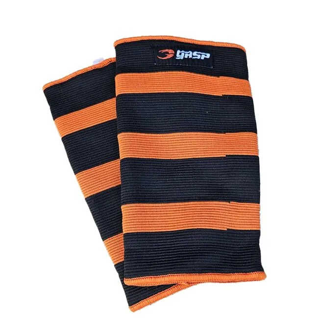 Gasp Power Knee Sleeve, Black/Flame - Small