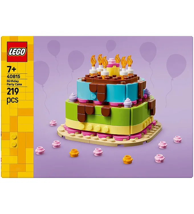 Födelsedagstårta LEGO® Iconic (40815)
