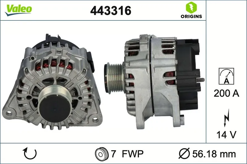 Generator VALEO 443316