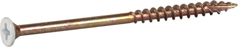 LISTSKRUV 3,4X55 VITLACK 250ST 406405 | Beijerbygg Byggmaterial