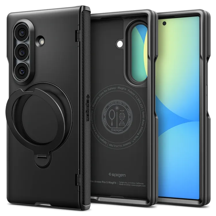 Spigen Mobilskal För Galaxy Z Fold 8 Ultra MagSafe Slim Armor Pro S - Svart