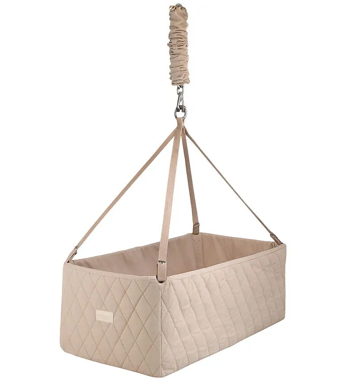 Moonboon Vagga m. Madrass – 80x45x30 cm – Jord