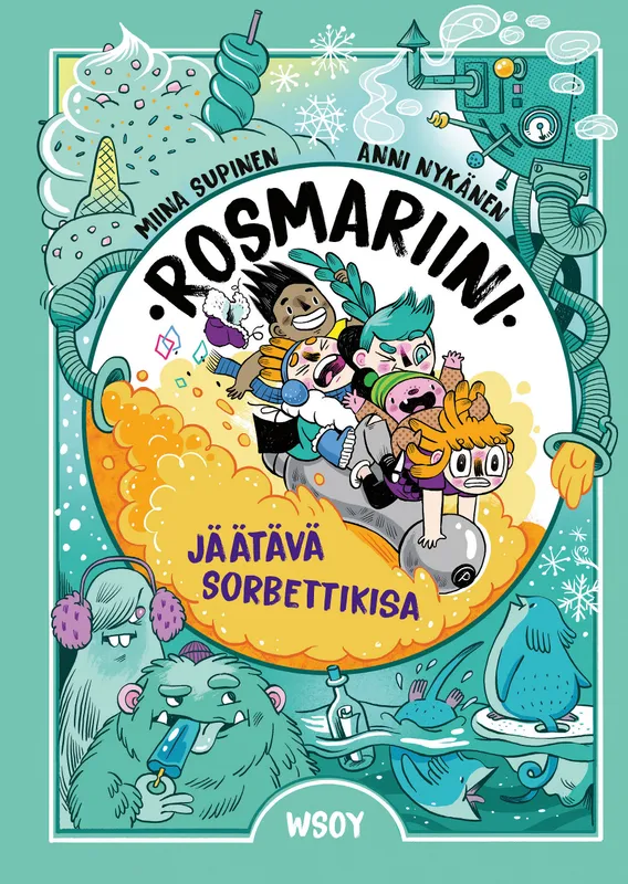 Rosmariini: Jäätävä sorbettikisa, E-bok