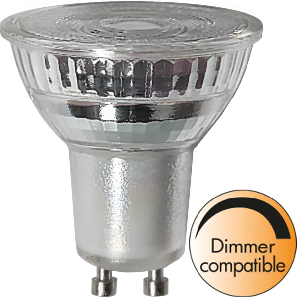 LED-Lampa GU10 MR16 Spotlight Glass (#9618)