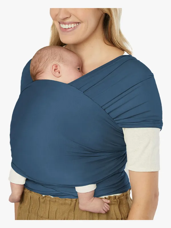 Ergobaby Aura Wrap Knit Bärsjal, Twilight Navy – Bäst i test