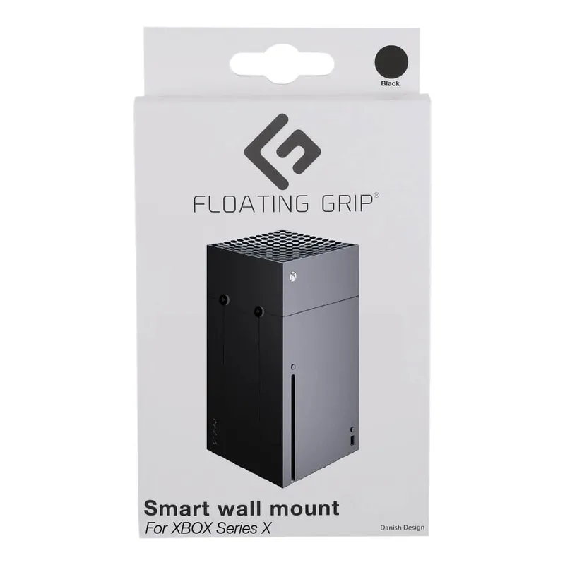 Floating Grip Xbox Series X wall mount – Black – Max – recommended for