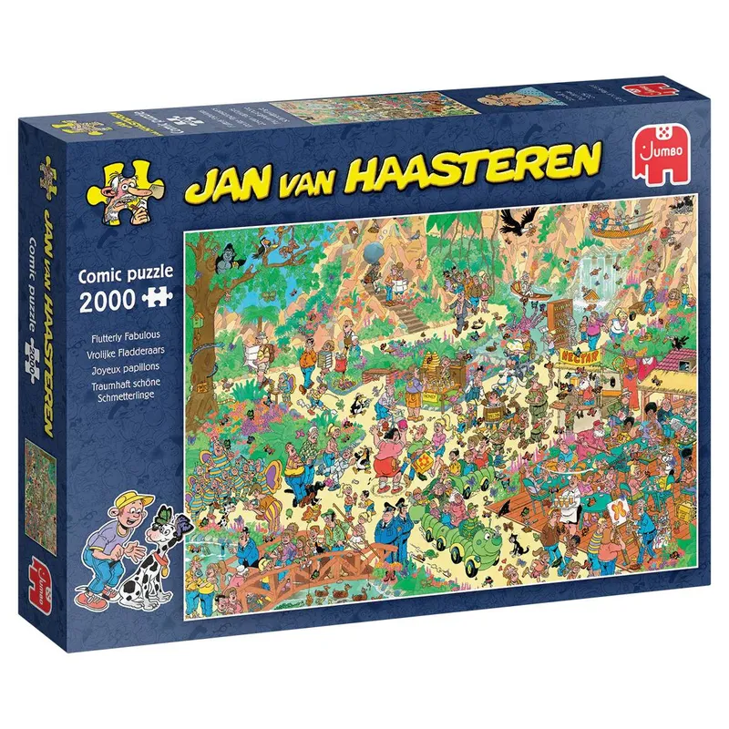 Jan Van Haasteren Flutterly Fabulous Pussel 2000 bitar