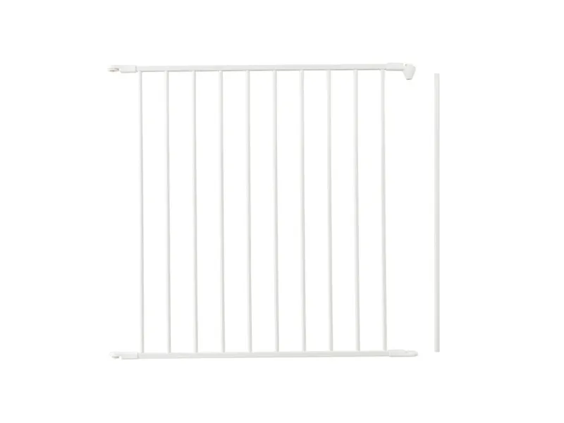 BabyDan Förlängning Säkerhetsgrind Flex Large 72 cm, Vit