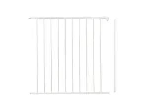 BabyDan Förlängning Säkerhetsgrind Flex Large 72 cm, Vit