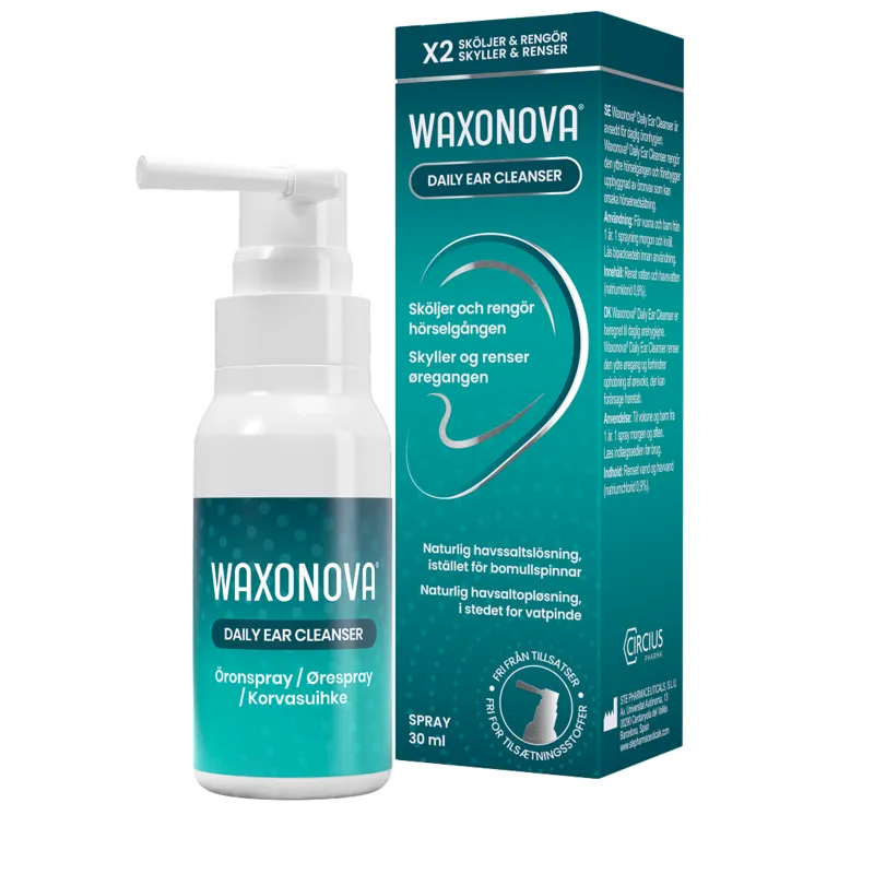 Waxonova Daily Ear Cleanser öronspray 30 ml