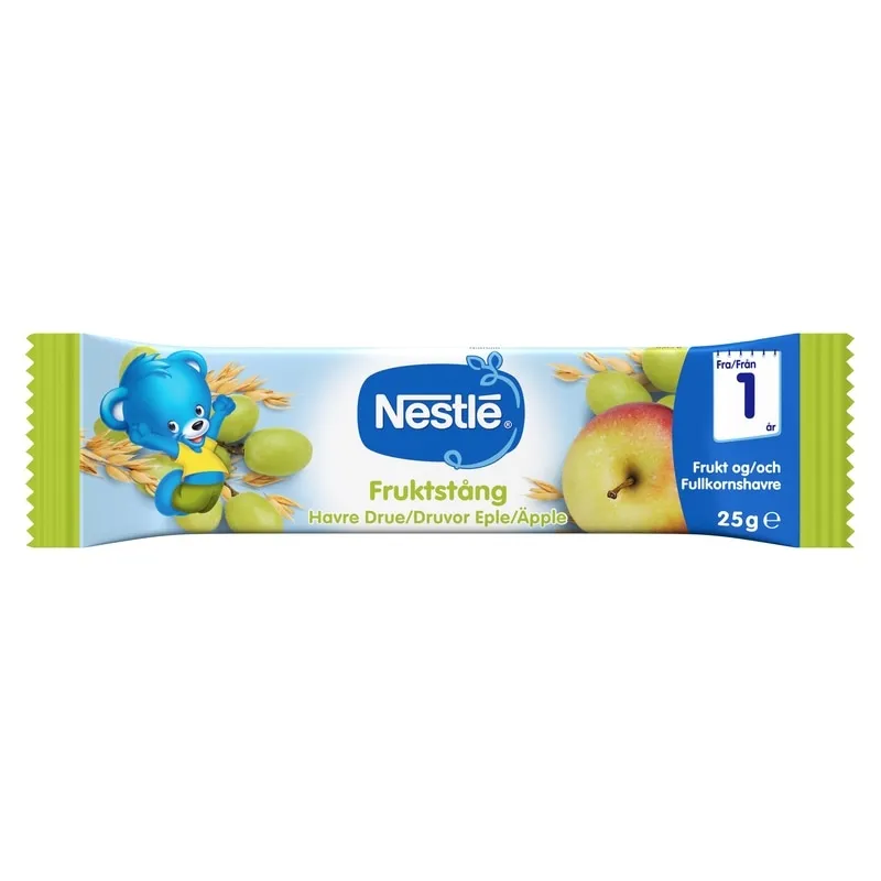 Köp 2 få 25% | Nestlé Fruktstång Druvor/Havre/Äpple 25 g