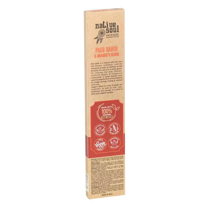 Rökelser Palo Santo & Dragon Blood – Native Soul