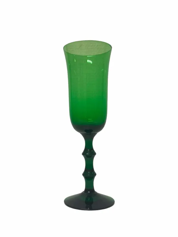 Orrefors – Salut – Champagneglas Grön design Simon Gate