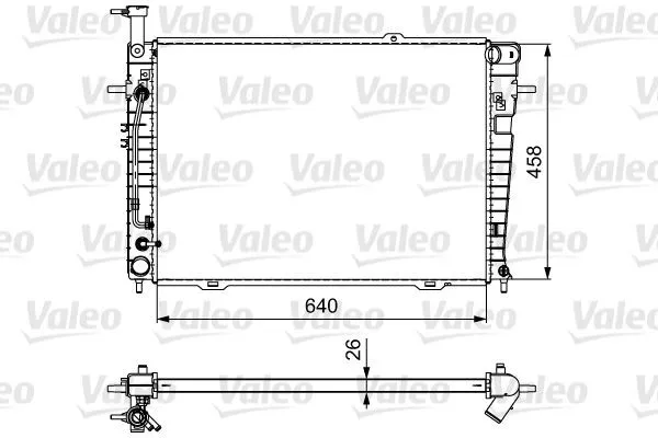VALEO 735543 Kylare