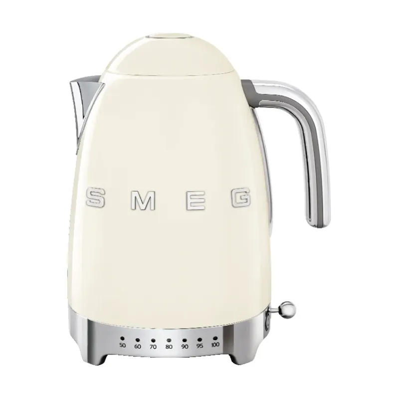 Vattenkokare Med Temperaturkontroll Smeg KLF04CREU Gräddvit