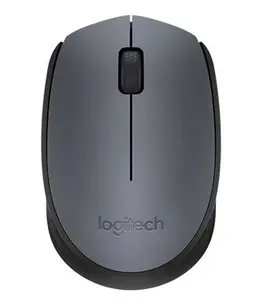 Logitech M170 - mus - 2.4 GHz - Mouse - Optic - 3 knappar - Svart