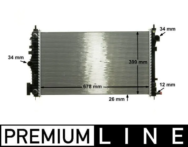 Kylare MAHLE CR 1101 000P