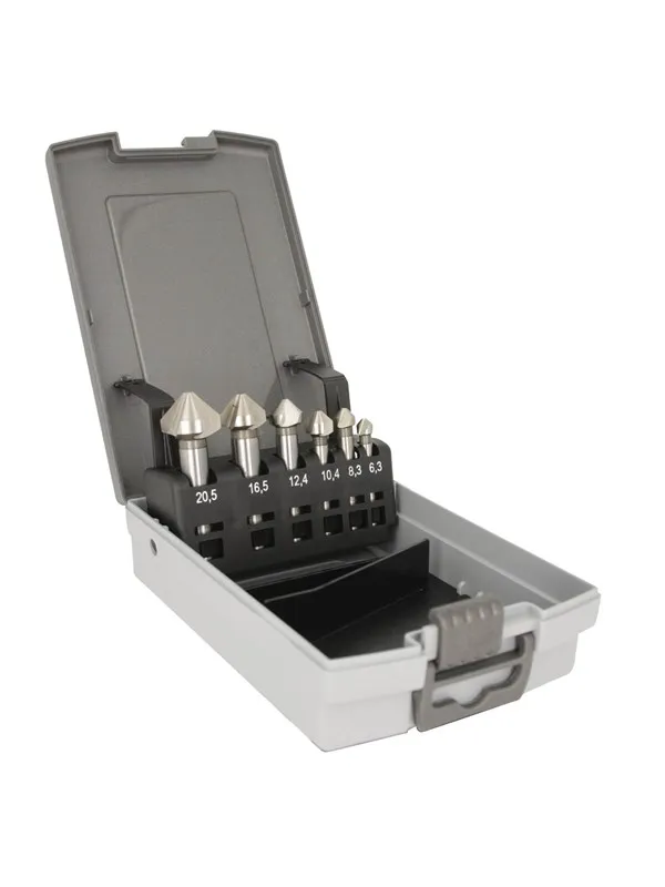 ALIAS Countersink set HSS-E Ø6.3-20.5mm / 6 pcs.