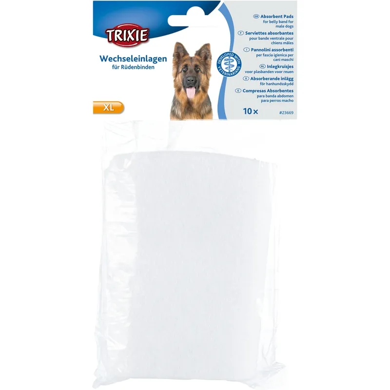 Trixie Hanhundsskydd Absorberande Inlägg XL 10 st