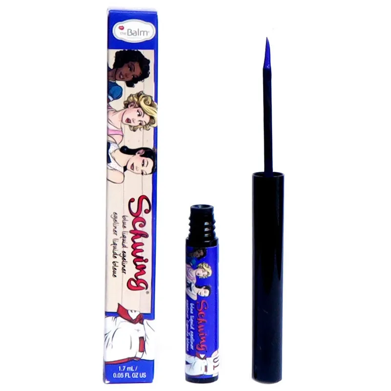 The Balm Schwing Blue Lid-Quid Eyeliner 1 ml