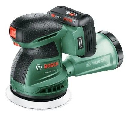 Bosch DIY UNIVERSAL ORBIT Excenterslip med batteri och laddare