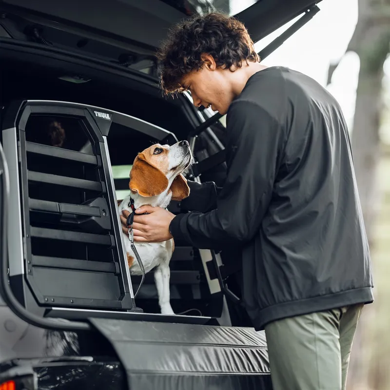 Thule thule allax dubbel hundbur s 90x58x72-80cm