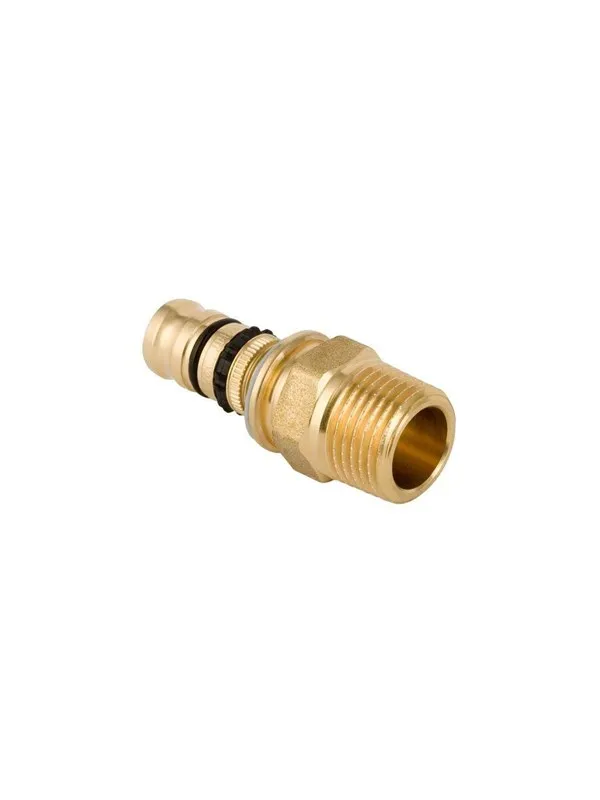 Geberit mepla adapter with male thread: d=26mm r=1/2