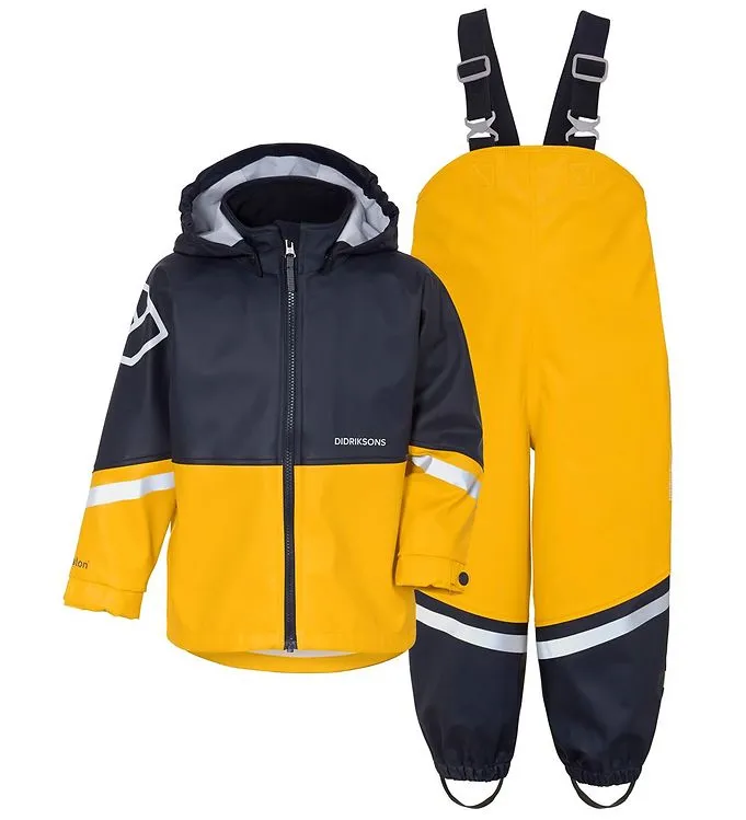 Didriksons Kids’ Waterman C Set Oat Yellow