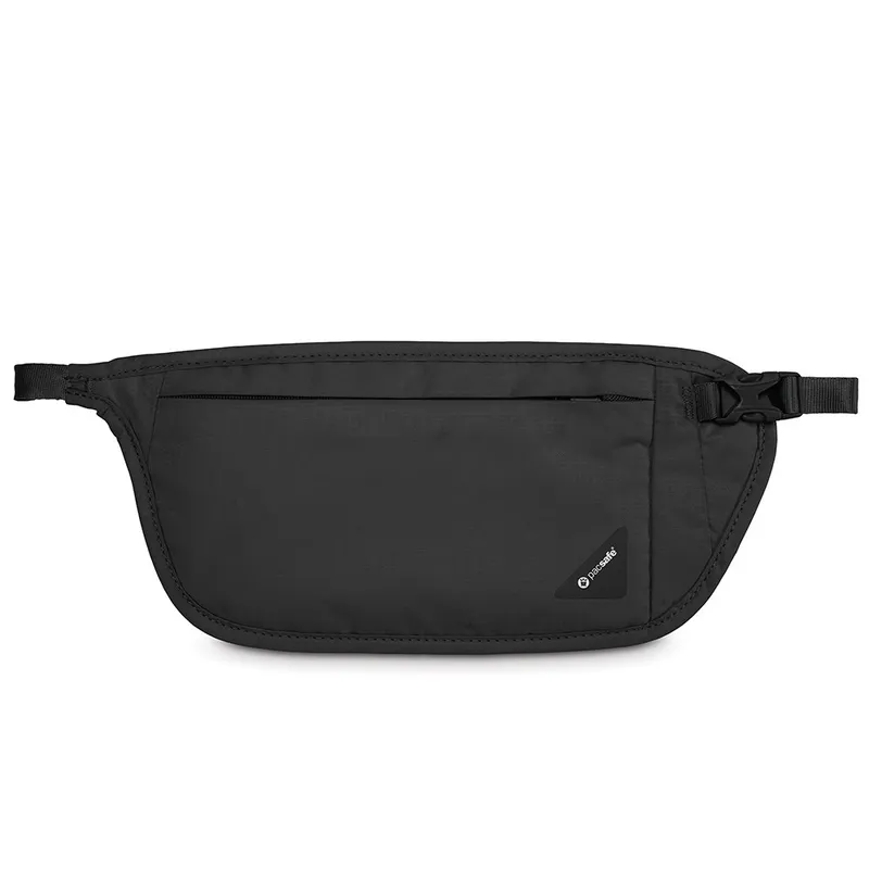 Pacsafe Coversafe X100 Anti-Theft RFID Blocking Waist Wallet Black