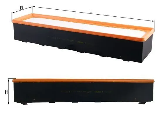 Kupéfilter MAHLE LA 1680