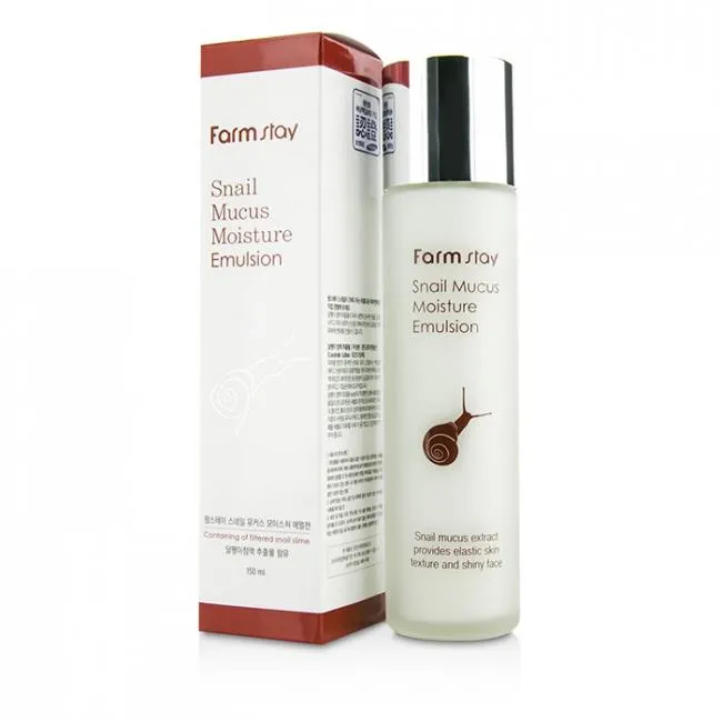 Farm Stay Snail Mucus Moisture Emulsion 150ml +RANDOM GIFT