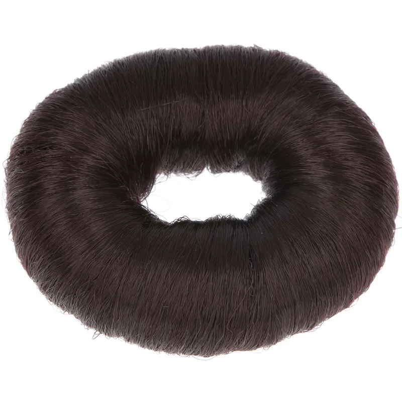 Synthetic Hair Bun Small Brun 73mm