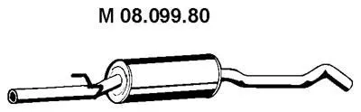 Mittenljuddämpare VEGAZ OS-406EBER