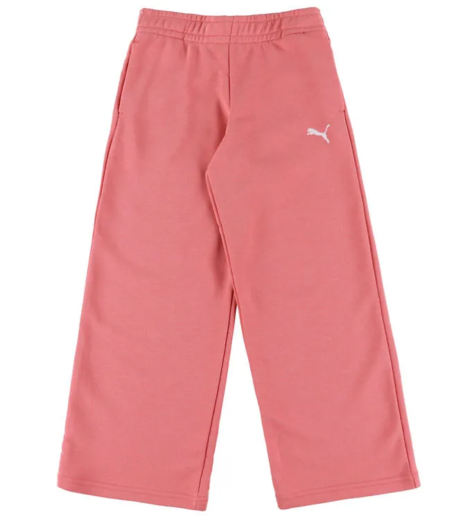 Puma Wide Leg Byxor, Rosa, 152