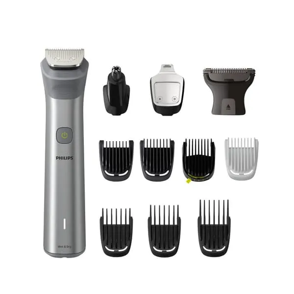 Hårtrimmer - PHILIPS - MG5940/15 - Sladdlös - 12 tillbehör - Rostfritt stål
