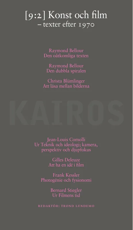 Konst och film. Texter efter 1970, E-bok