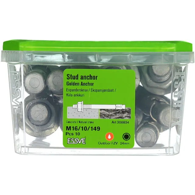 EXPANDER GA M16/10/149 FZV 10ST | Beijerbygg Byggmaterial